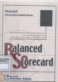 Image of Balanced Scorecard: Alat Manajemen Kontem Porer untuk Pelipat ganda Kinerja Keuangan Perubahan