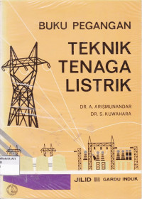 Buku pegangan Teknik Tenaga Listrik Jilid 3