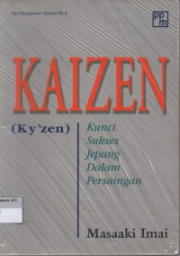 Image of KAIZEN (Kunci Sukses Jepang Dalam Persaingan)