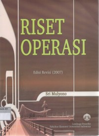 Image of Riset Operasi