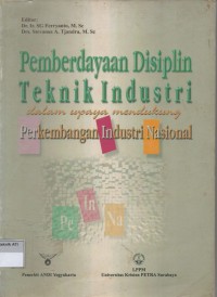 Image of PEMBERDAYAAN DISIPLIN TEKNIK INDUSTRI