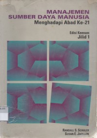 Image of Manajemen Sumber Daya Manusia: Menghadapi Abad ke-21