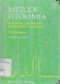 Image of Metode Fitokimia : penuntun Cara Modern Menganalisis Tumbuhan