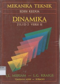 Image of MEKANIKA TEKNIK: DINAMIKA JILID 2 VERSI S1