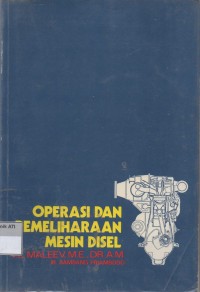 Image of OPERASI DAN PEMELIHARAAN MESIN DISEL
