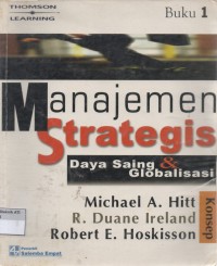 Image of Manajemen Strategis: Daya saing & Globalisasi Buku 1