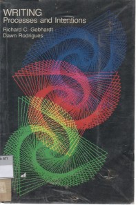 Image of WRITING PROCESSES AND INTENTIONS