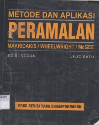 Image of Metode Dan Aplikasi Peramalan Jilid 1