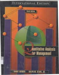 Image of Quantitative Analysis For Management  International Edition