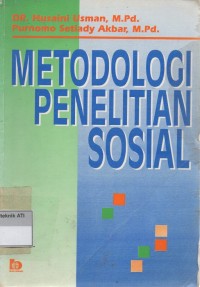 Image of METODOLOGI PENELITIAN SOSIAL