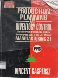 Image of Production, Planning, Control and Integration