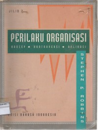 Image of perilaku Organisasi: Konsep, Kontroversi,aplikasi