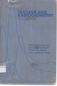Image of Nuclear And Radiochemistry 3rd Edition